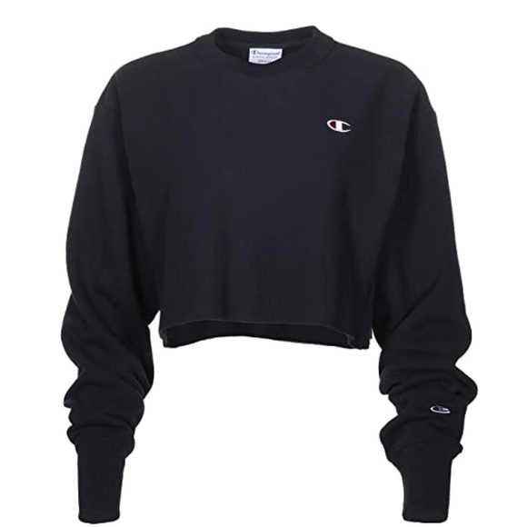 Champion Tops - Champion Cropped Crewneck Pullover